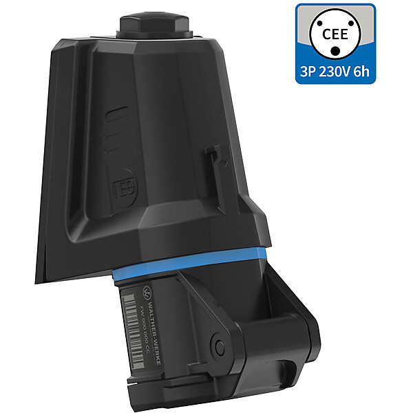 WALTHER-WERKE CEE NEO Wandsteckdose 16A 3P 6h IP54 FW110306CC